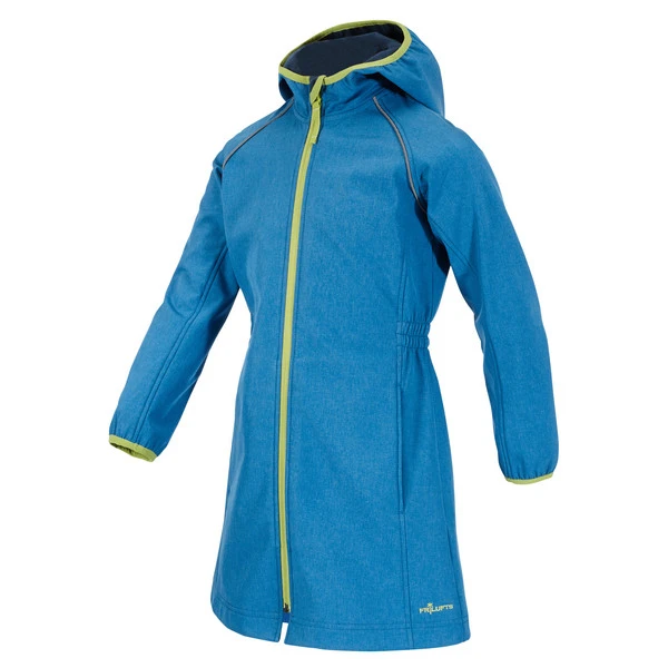 FRILUFTS ALKMAAR HOODED COAT Kinder Softshelljacke DARK BLUE 2 FRILUFTS ALKMAAR HOODED COAT Kinder Softshelljacke DARK BLUE – Bild 2