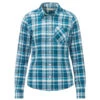 FRILUFTS SALANGO L/S SHIRT Damen Outdoor Bluse MOROCCAN BLUE
