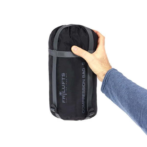 FRILUFTS COMPRESSION BAG Packsack BLACK 2 FRILUFTS COMPRESSION BAG Packsack BLACK – Bild 2