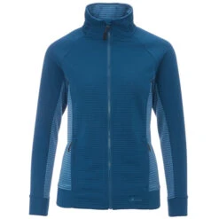 FRILUFTS HALLUM JACKET Damen Fleecejacke BLUE OPAL
