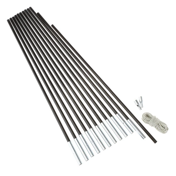 FRILUFTS FIBREGLASS POLE KIT 9,5 Zeltstange SCHWARZ 1 FRILUFTS FIBREGLASS POLE KIT 9,5 Zeltstange SCHWARZ