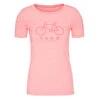 FRILUFTS BITONTO PRINTED T-SHIRT Damen Funktionsshirt PINK ICING
