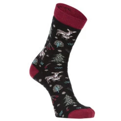 FRILUFTS VILLARRICA WINTER DEER SOCKS Unisex Freizeitsocken CAVIAR