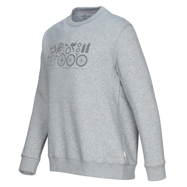 FRILUFTS OMAUI PRINTED SWEATER Herren Sweatshirt SMOKED PEARL/ BIKE EQUIPMENT 2 FRILUFTS OMAUI PRINTED SWEATER Herren Sweatshirt SMOKED PEARL/ BIKE EQUIPMENT – Bild 2
