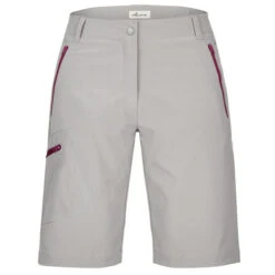FRILUFTS SKOGAR SOFTSHELL SHORTS Damen Shorts NEUTRAL GREY