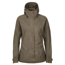 FRILUFTS ULLAHAU HOODED JACKET Damen Übergangsjacke BURNT OLIVE