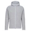 FRILUFTS REILA HOODED KNITTED FLEECE JACKET Herren Wolljacke SMOKED PEARL