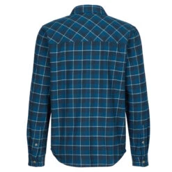 FRILUFTS KANGIARA L/S SHIRT Herren Outdoor Hemd DARK SAPPHIRE/ESTATE BLUE CHEC -Frilufts Angebote Store 5637953465 c kangiara ls shirt frilufts 24
