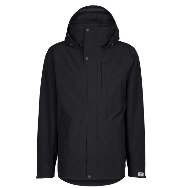 FRILUFTS SAKATA HOODED TWIN JACKET Herren Doppeljacke CAVIAR 1 FRILUFTS SAKATA HOODED TWIN JACKET Herren Doppeljacke CAVIAR