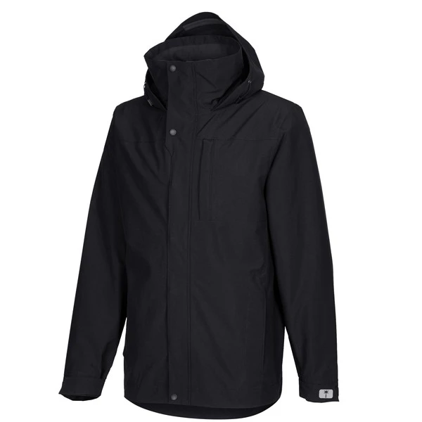 FRILUFTS SAKATA HOODED TWIN JACKET Herren Doppeljacke CAVIAR 2 FRILUFTS SAKATA HOODED TWIN JACKET Herren Doppeljacke CAVIAR – Bild 2