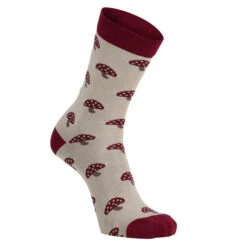 FRILUFTS VILLARRICA TOADSTOOL SOCKS Unisex Freizeitsocken SILVER BIRCH