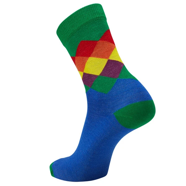 FRILUFTS VILLARRICA ARGYLE SOCKS Unisex Freizeitsocken DARK BLUE 2 FRILUFTS VILLARRICA ARGYLE SOCKS Unisex Freizeitsocken DARK BLUE – Bild 2