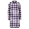 FRILUFTS RINDAL LONGSHIRT Damen Kleid NIGHT SHADE/CHALK VIOLET CHECK