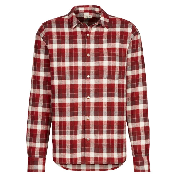 FRILUFTS RINDAL L/S SHIRT Herren Outdoor Hemd FIRED BRICK/BOSSA NOVA CHECKED 1 FRILUFTS RINDAL L/S SHIRT Herren Outdoor Hemd FIRED BRICK/BOSSA NOVA CHECKED