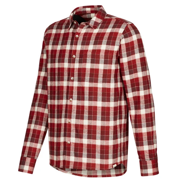 FRILUFTS RINDAL L/S SHIRT Herren Outdoor Hemd FIRED BRICK/BOSSA NOVA CHECKED 2 FRILUFTS RINDAL L/S SHIRT Herren Outdoor Hemd FIRED BRICK/BOSSA NOVA CHECKED – Bild 2
